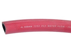 Industrivattenslang röd 10bar (13-40mm)