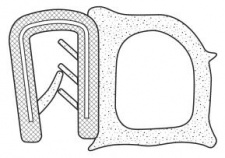 Clipslist PVC/cellg. 17x25