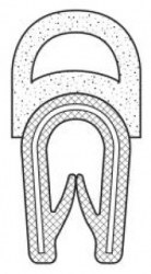 Clipslist PVC/cellg. 20x10