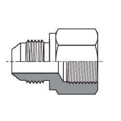 Rak adapter UNF JIC UF / BSPP IF