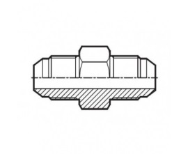 Rak adapter, UNF JIC UF / UNF JIC UF