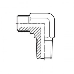 Vinkeladapter BSP UF / KR UF 90° Kompakt