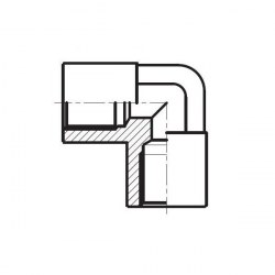 Vinkeladapter BSP IF / BSP IF 90° Kompakt