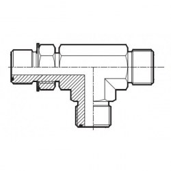 L-adapter ställbar ORFS UF / ORFS UF / BSPP UF