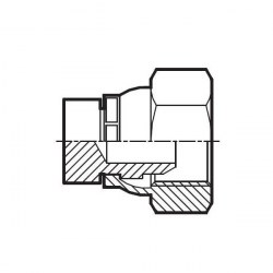 Blindmutter BSP IR 60°