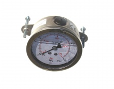 Manometer 63mm ansl. bakåt