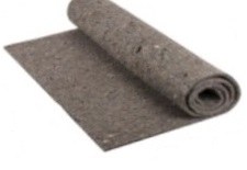 Ljudabsorberande filt